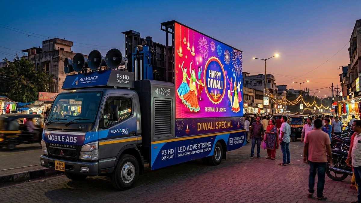 High-Brightness Mobile LED Display Van Roadshow Balasore Odisha