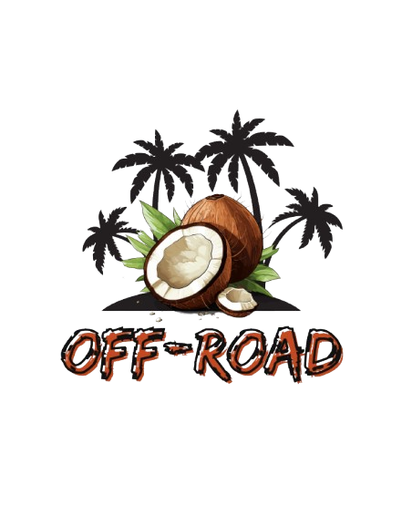 Off-Road Adventure Printed Round Neck T-Shirt – White Colour